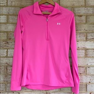 Under Armour 1/2 zip (Pink)